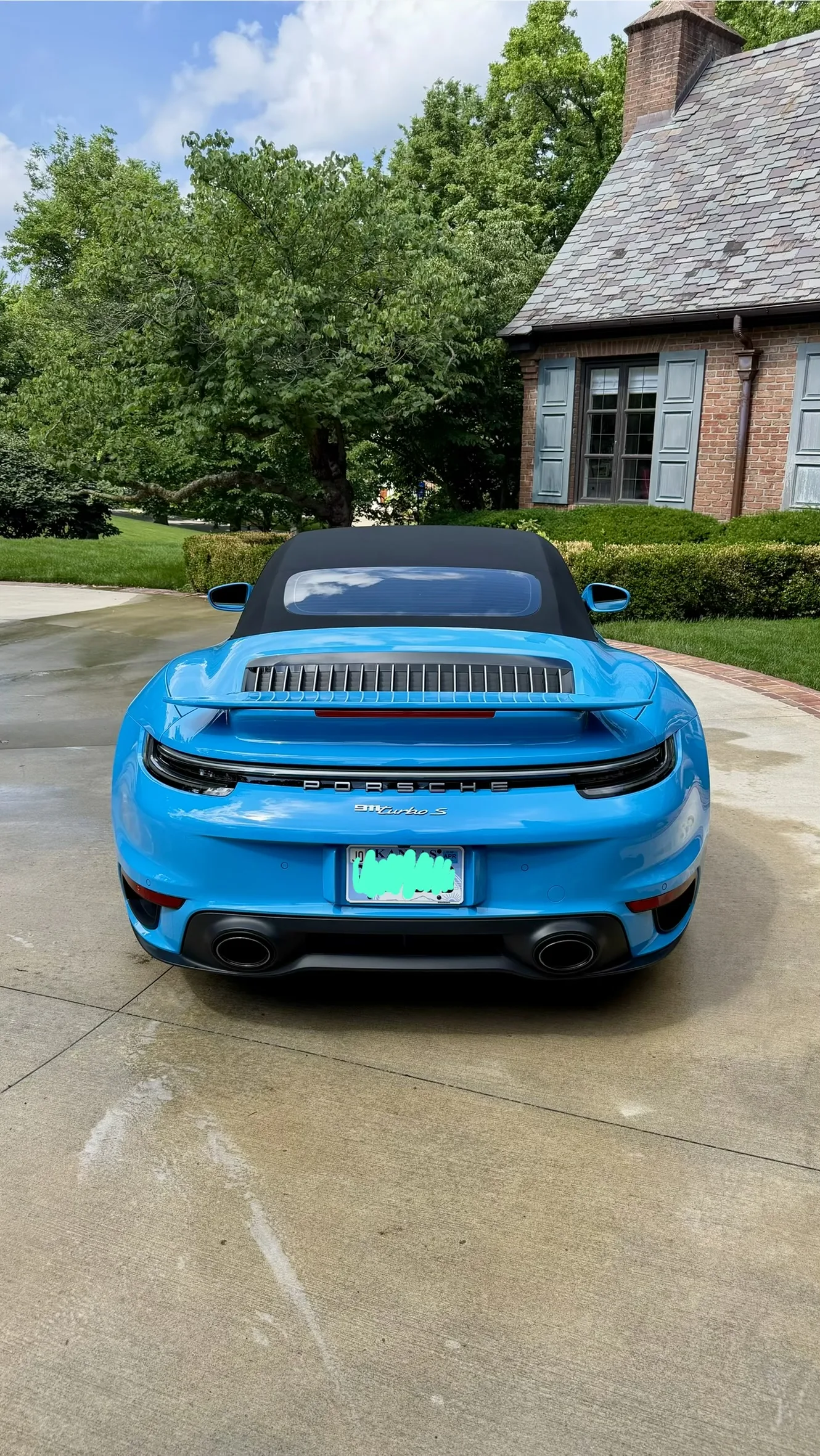 Porsche 911 Turbo S ceramic coating Kansas City